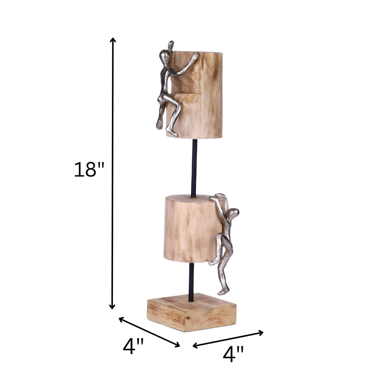 Teamwork Climber Sculpture