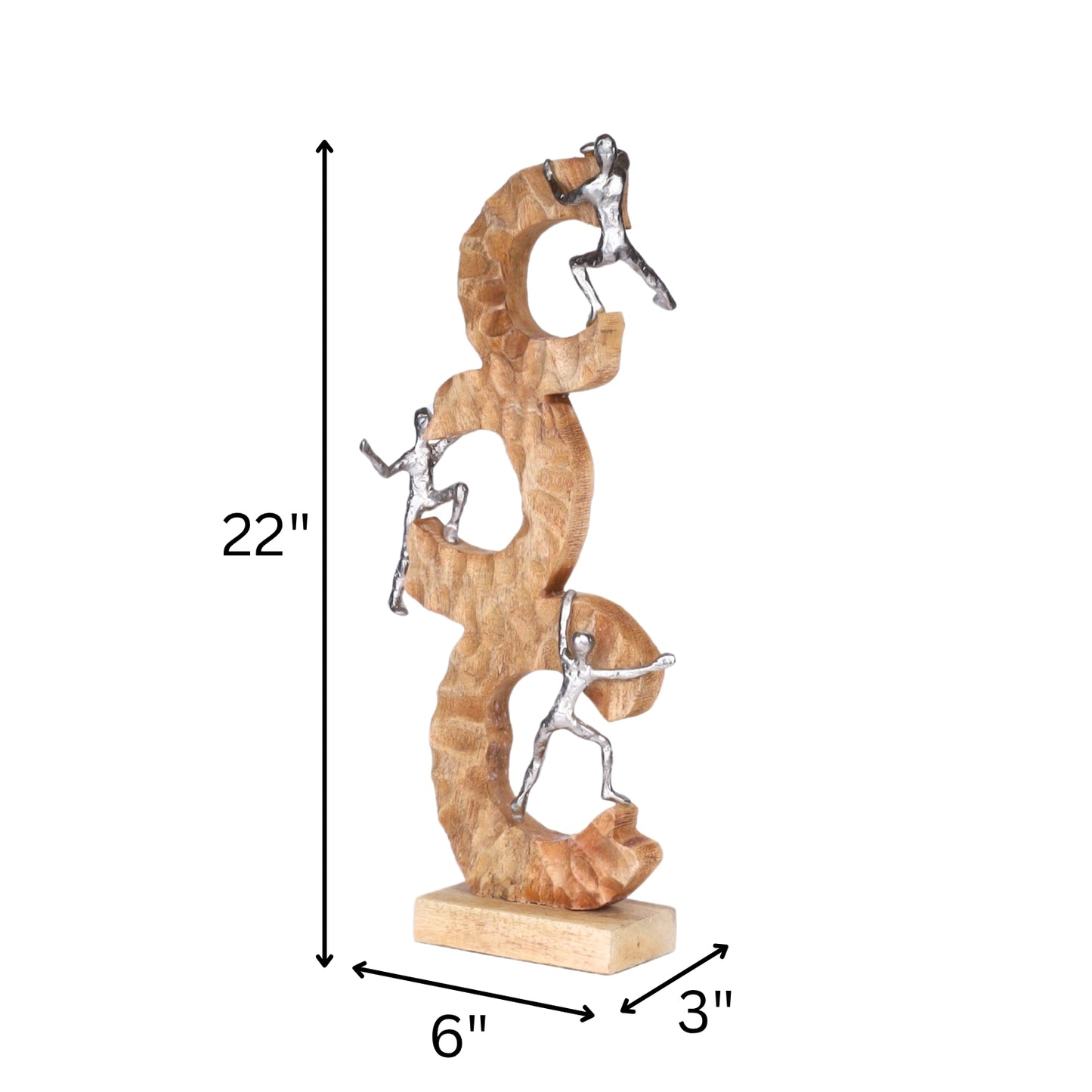 Abstract Teamwork Sculpture