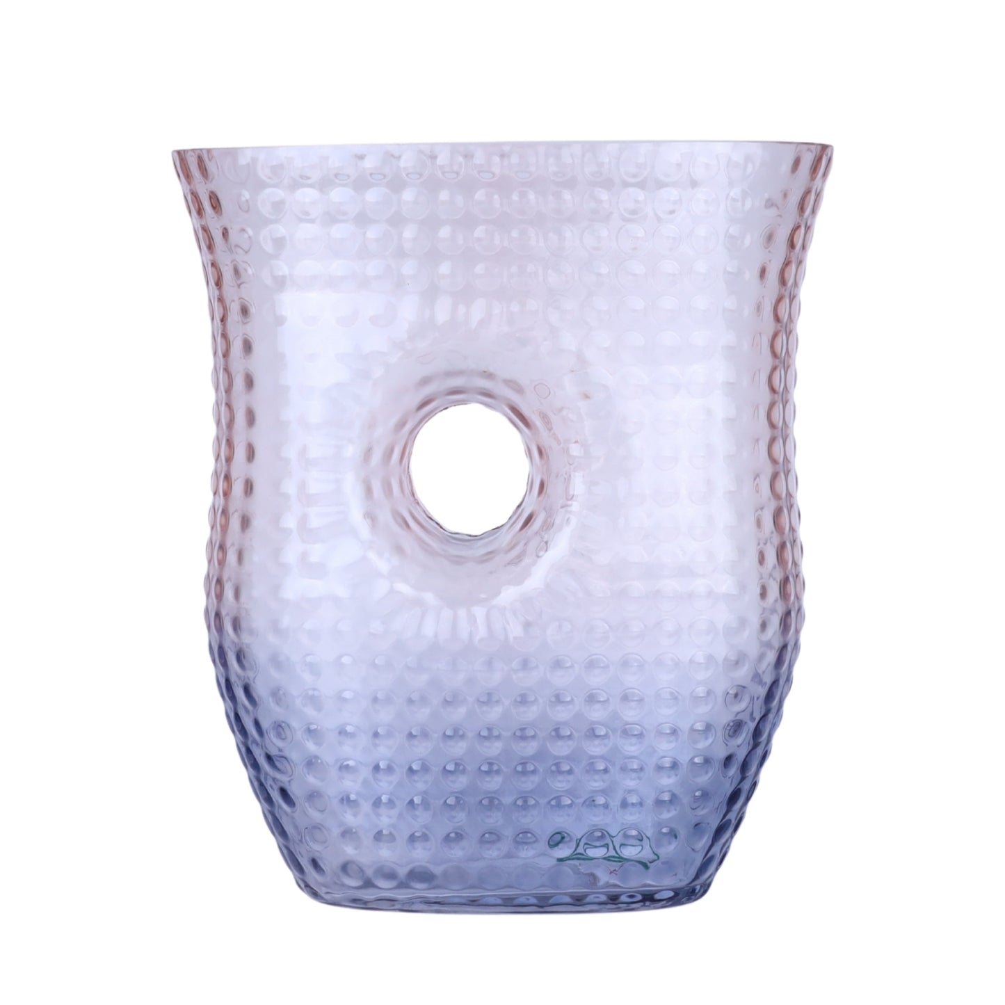 Aura Hollow Textured Glass Vase