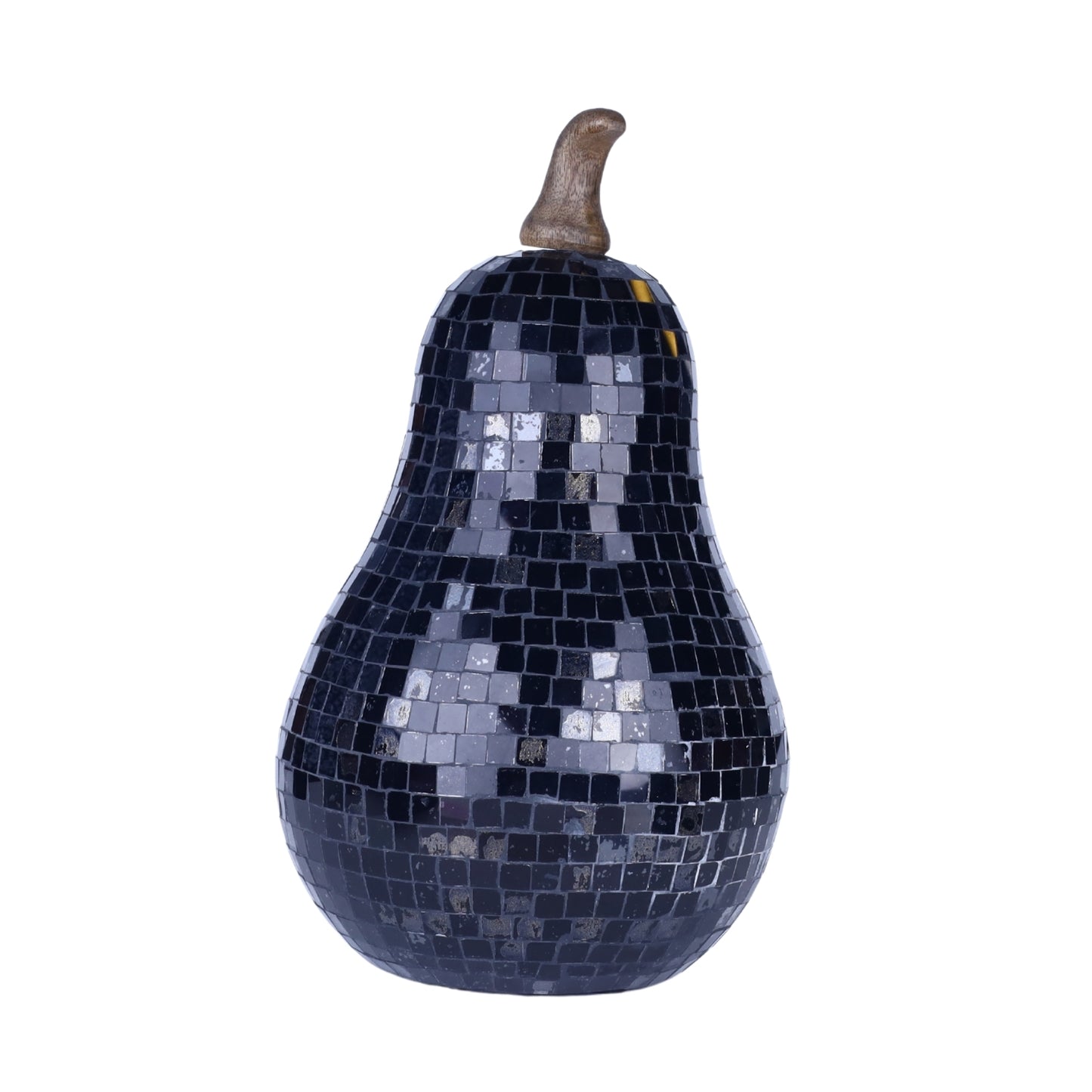Black Mosaic Pear Accent