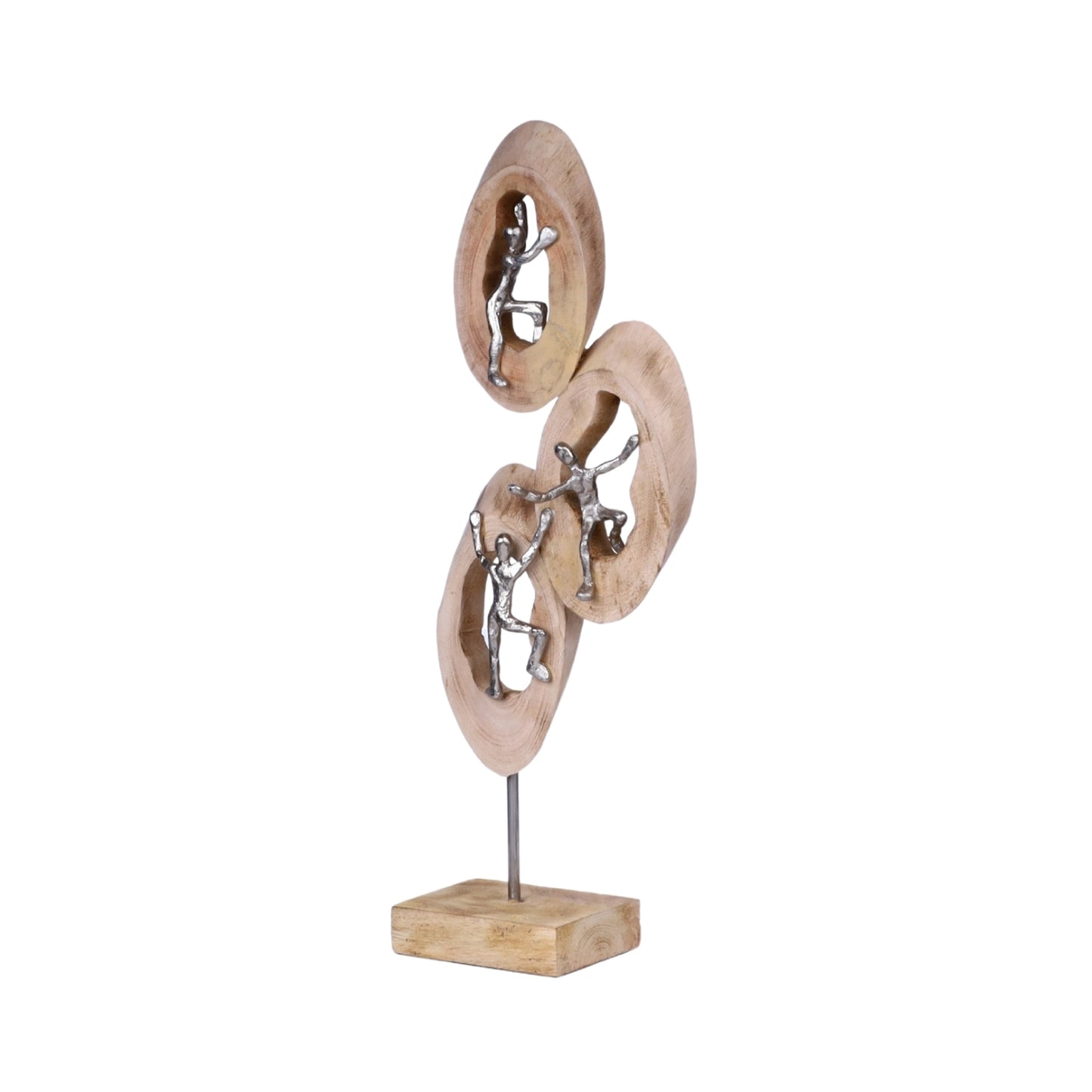 Abstract Teamwork Sculpture