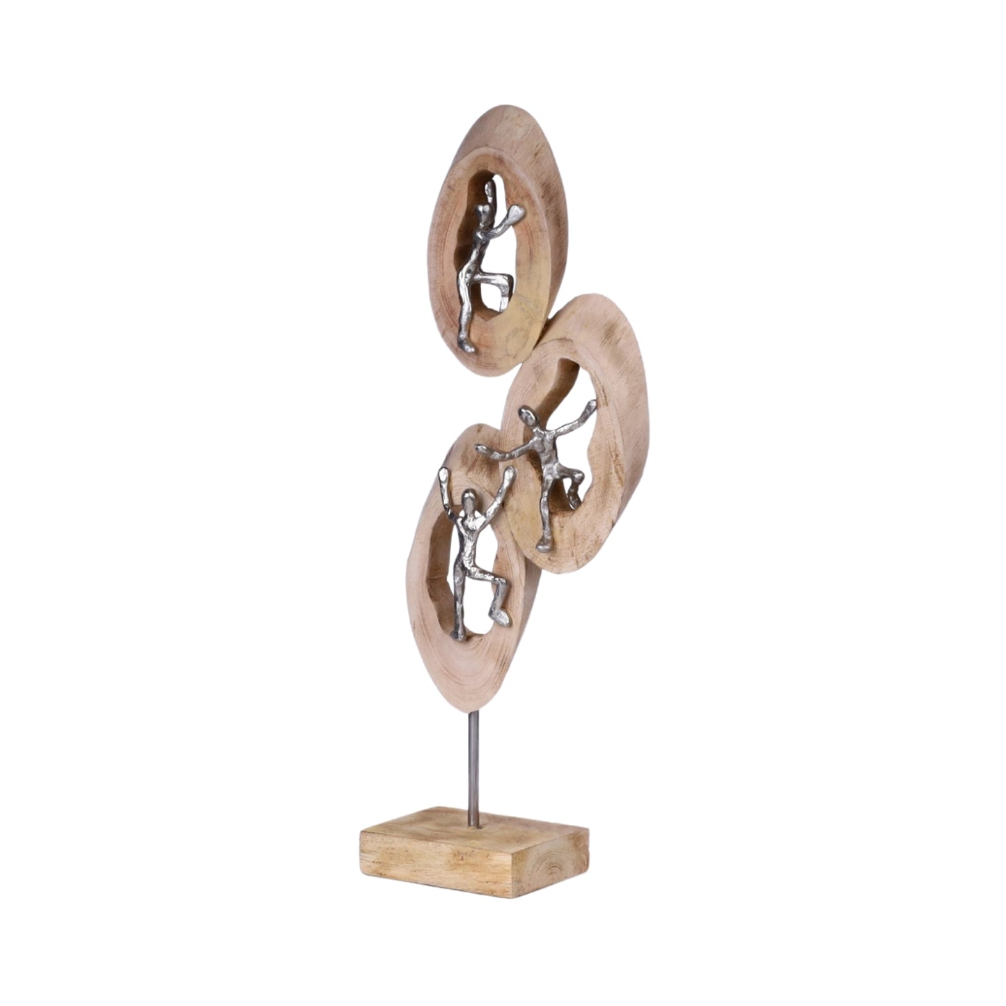 Abstract Teamwork Sculpture
