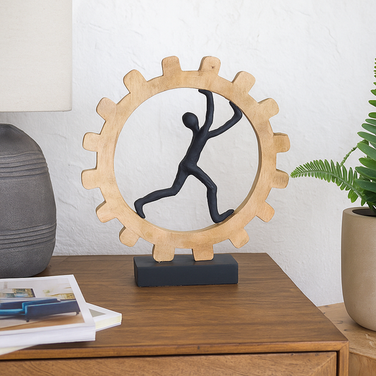 Gear of Progress Sculpture